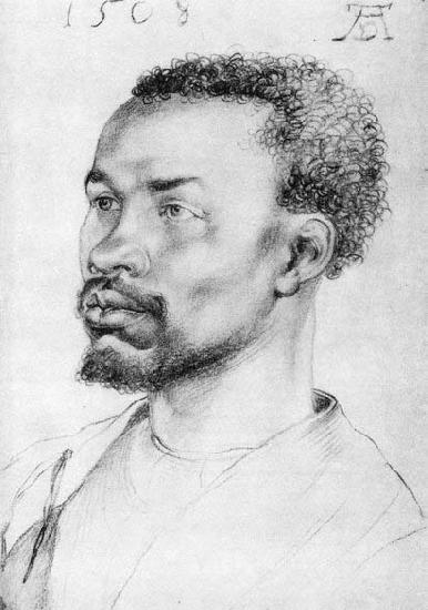 Albrecht Durer Head of a Negro France oil painting art